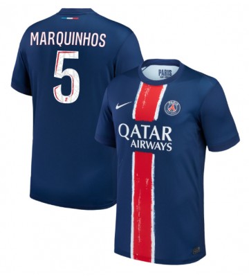 Paris Saint-Germain Marquinhos #5 Replica Home Stadium Shirt 2024-25 Short Sleeve